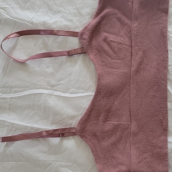 Athleta Well Rested Ribbed Knit Sleep Bra Size XS - Picture 3 of 5